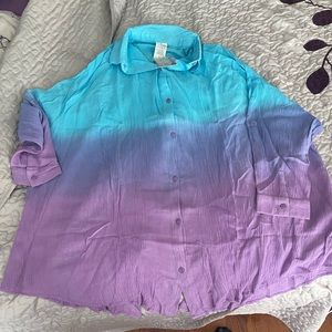 Candypants oversized beach shirt